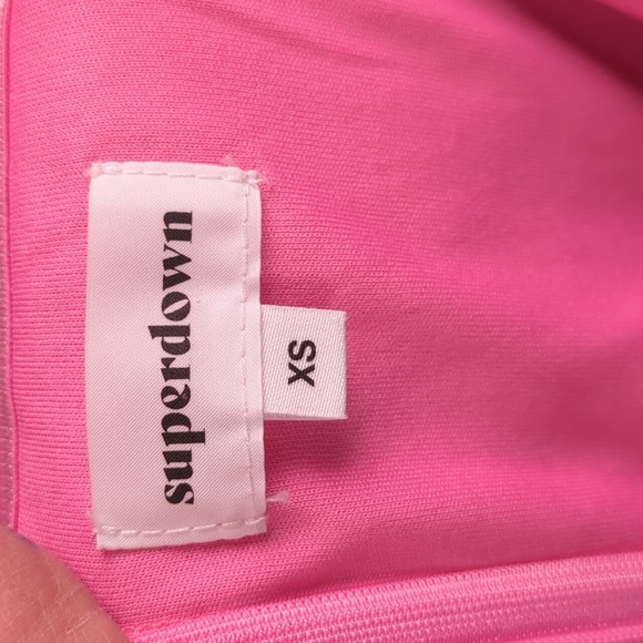 REVOLVE Superdown Pink Ryleigh Dress Bodycon Maxi - Picture 12 of 14